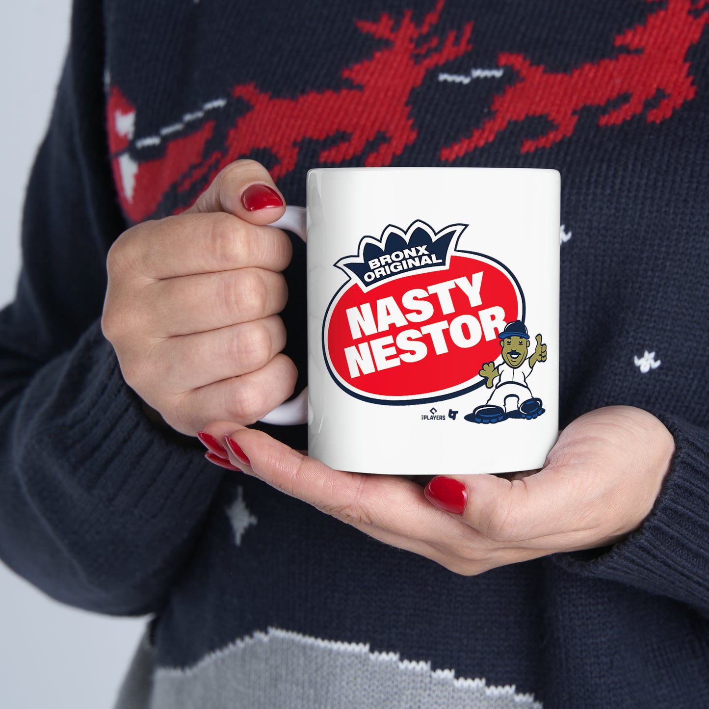 Nasty Nestor Cortes 11oz Ceramic Mug - Perfect for Yankees Fans & Coffee Lovers