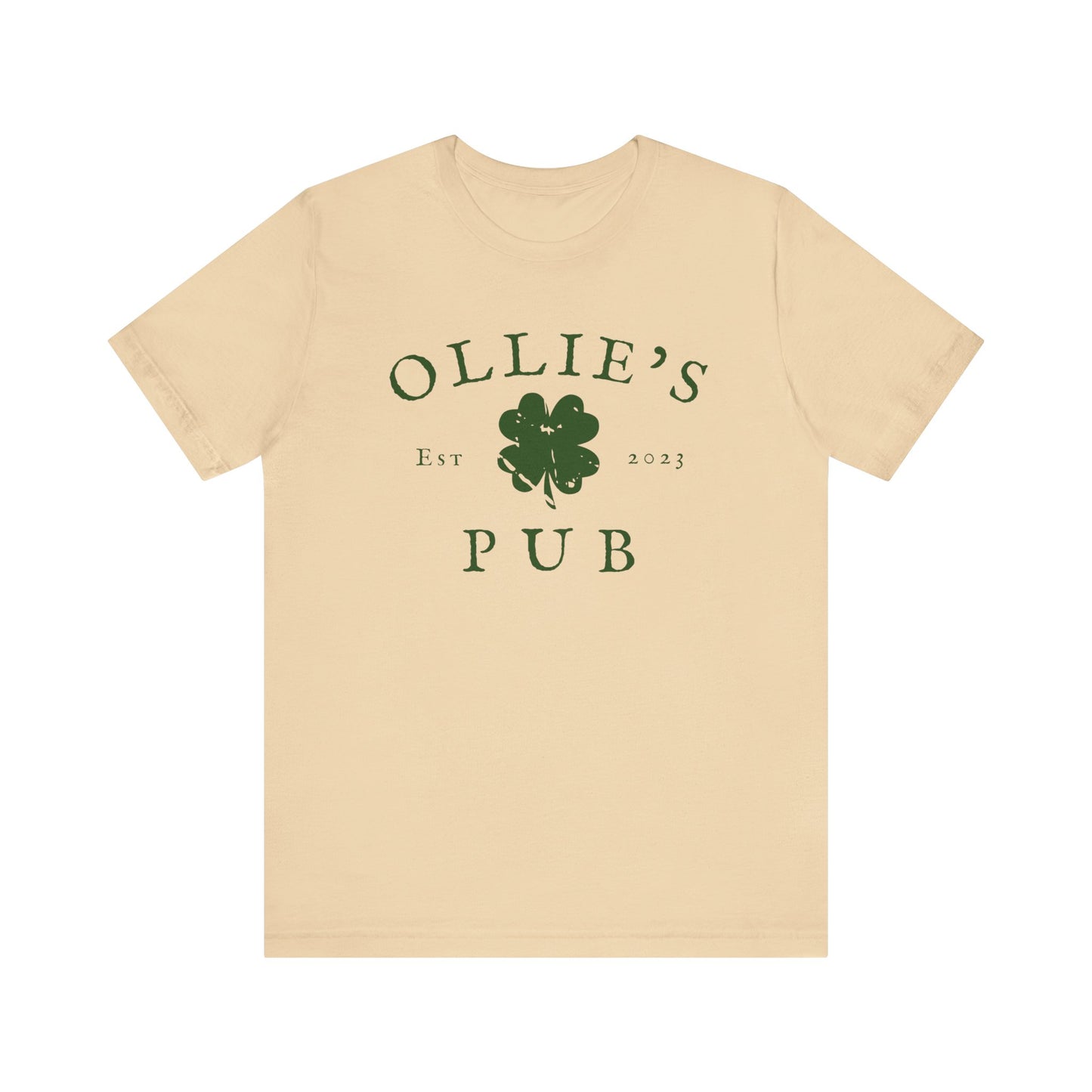 Ollie's Pub - St. Patrick's Day Shirt - Classic Unisex Jersey Tee - Soft Cotton - Perfect for Celebration