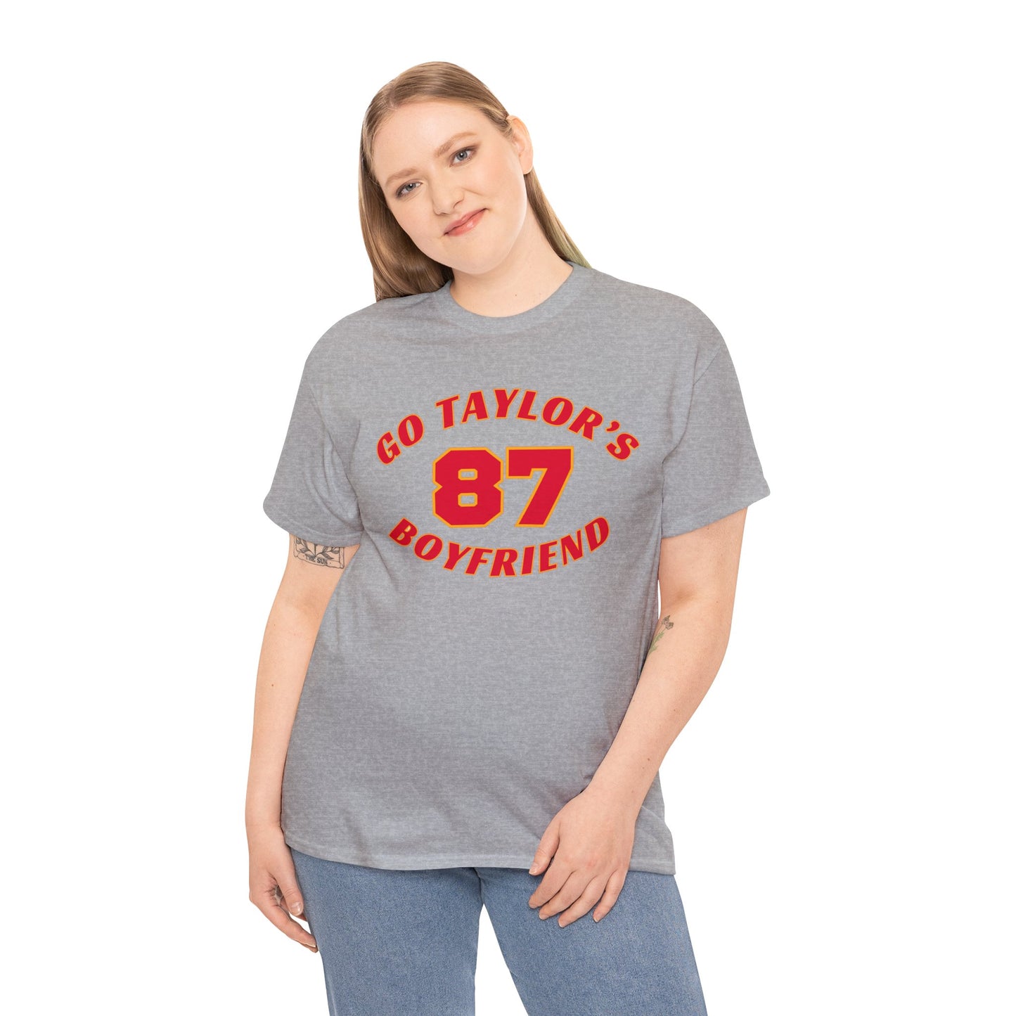 Express Shipping 'Go Taylor's Boyfriend' Unisex Cotton Tee