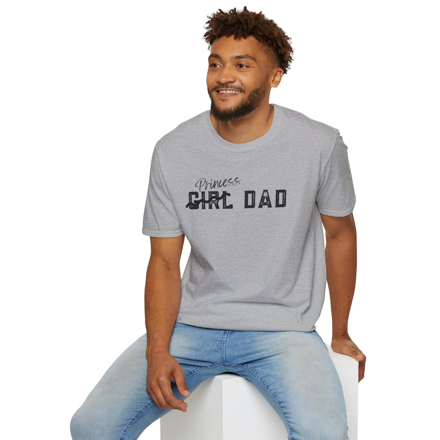 Girl Dad T-Shirt - Unisex Soft-Style Tee with Lightweight, Comfortable Fit