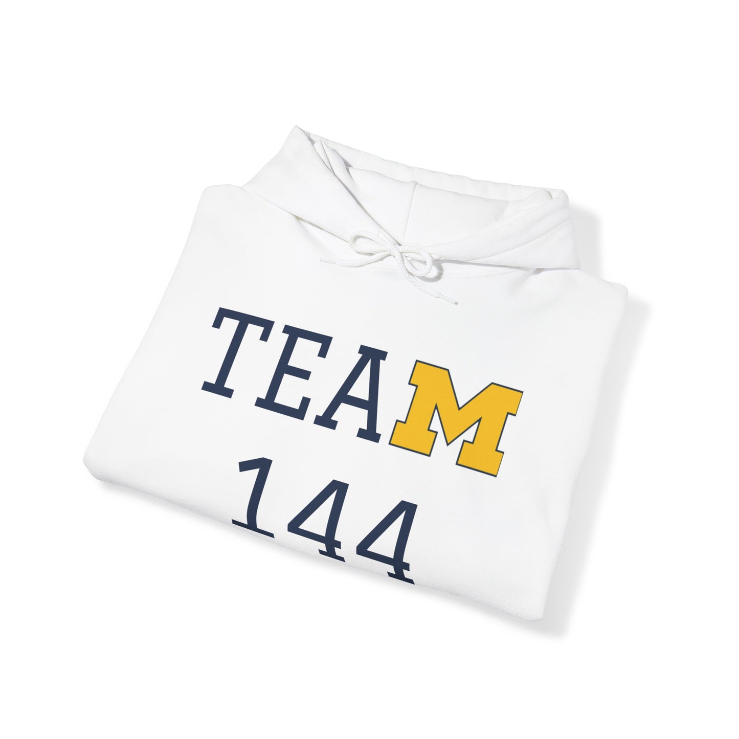 Michigan Team 144 - Cozy Comfort Unisex Heavy Blend Hooded Sweatshirt: Warmth Meets Style