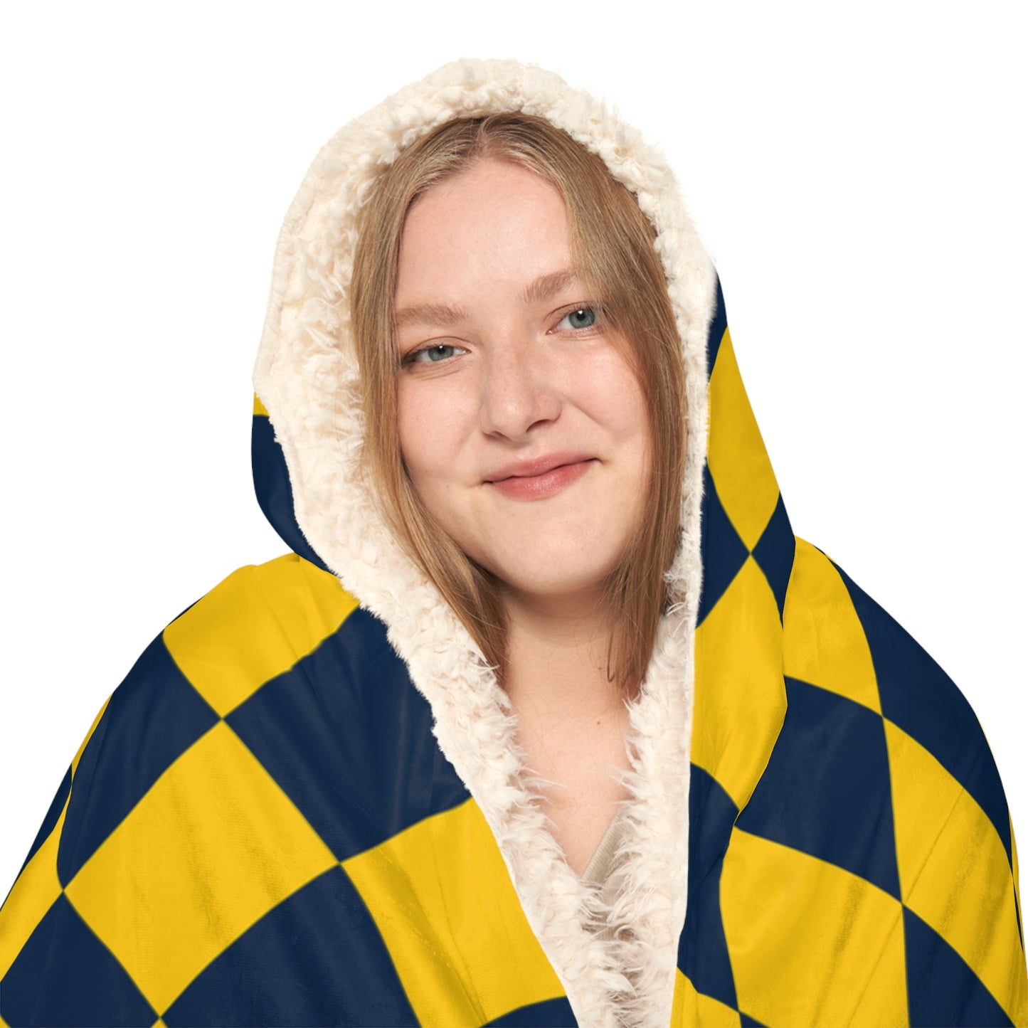 Hail to the Victors! Ultra-Soft Hooded Blanket with Microfleece or Sherpa Lining – Free Shipping