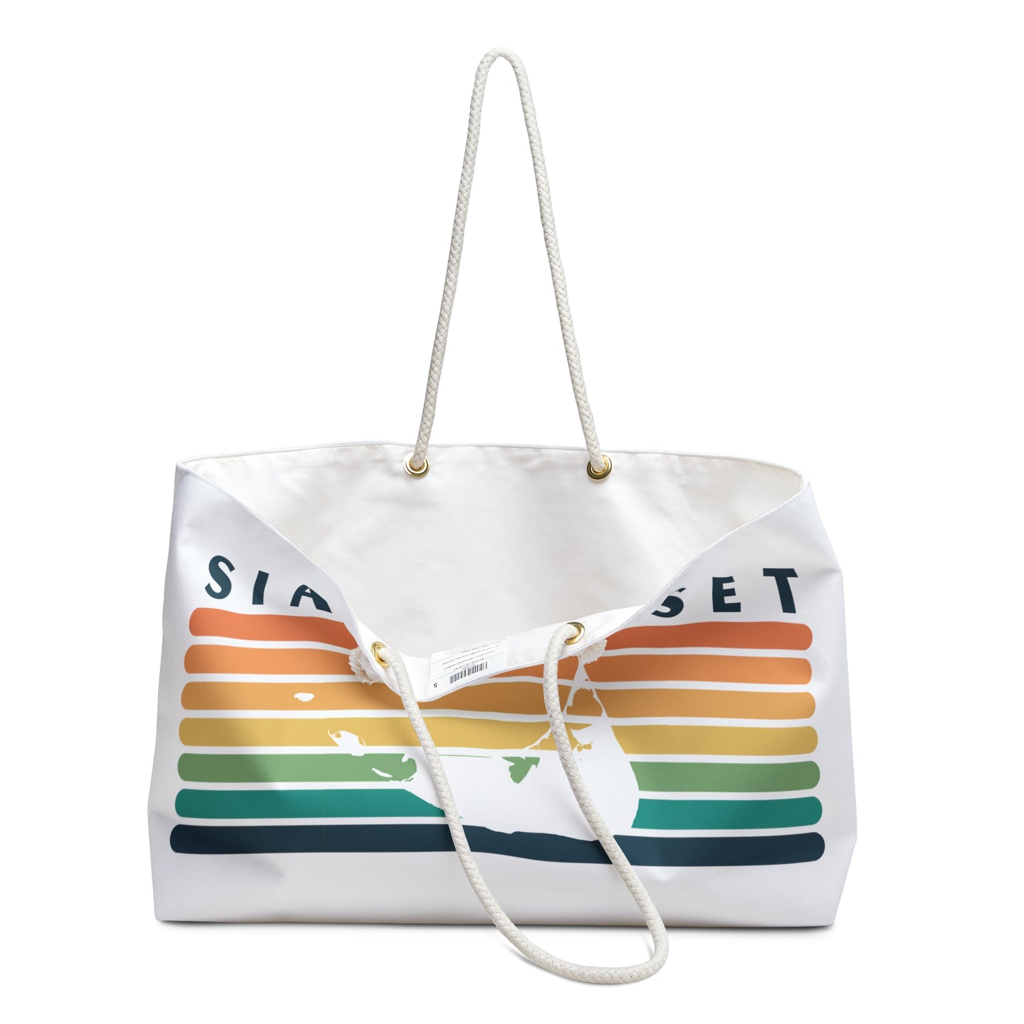 Siasconset Beach Bag - Oversized Weekender Tote, Perfect for Summer Adventures