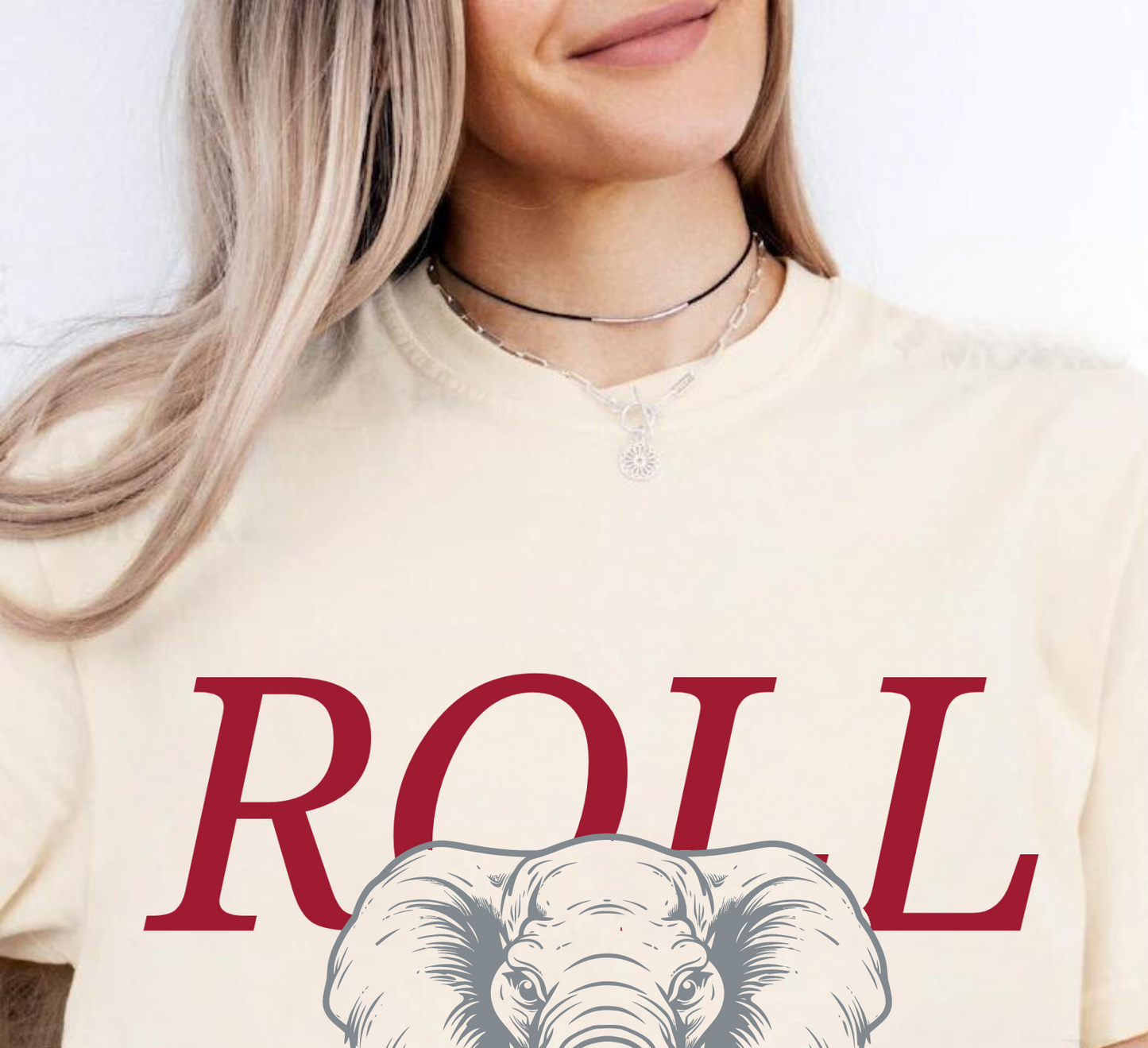 Roll Tide Alabama Comfort Colors 1717 Garment-Dyed T-Shirt