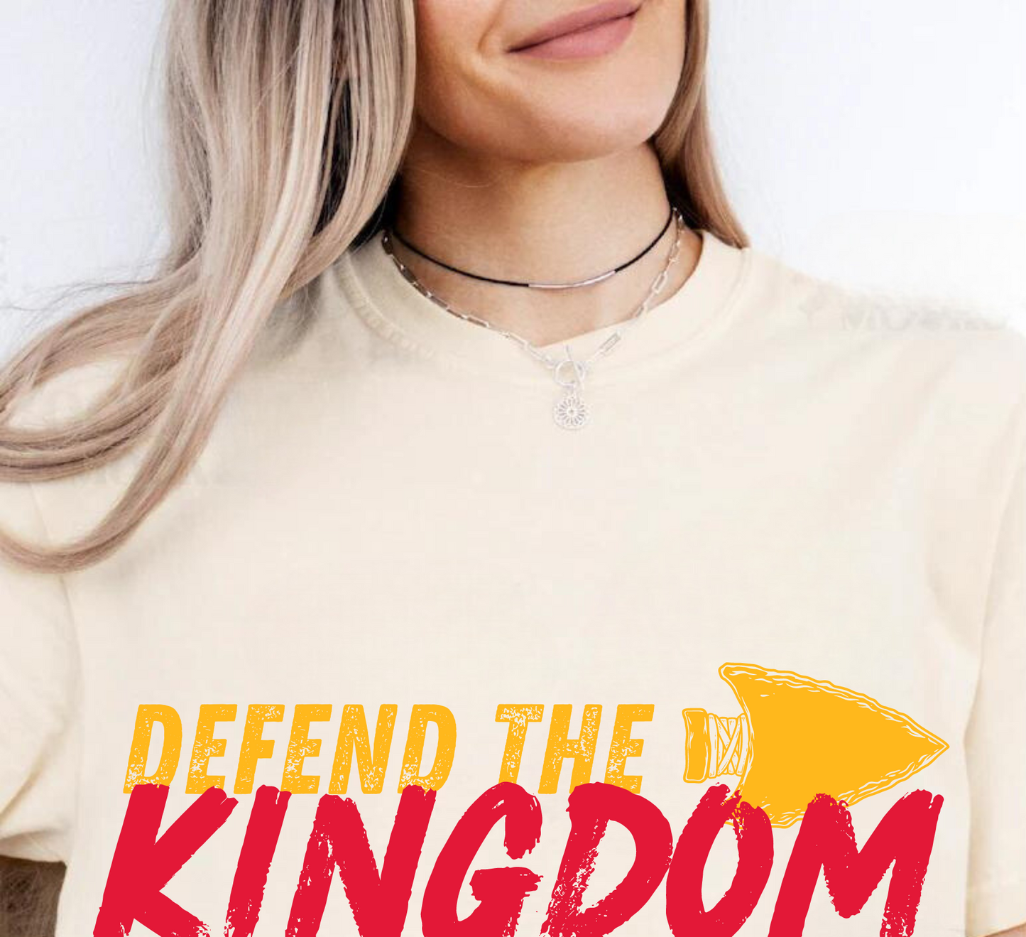 Defend the Kingdom Comfort Colors 1717 T-Shirt - 100% Ring-Spun US Cotton