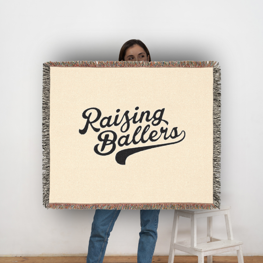 Raising Ballers - Woven Blanket