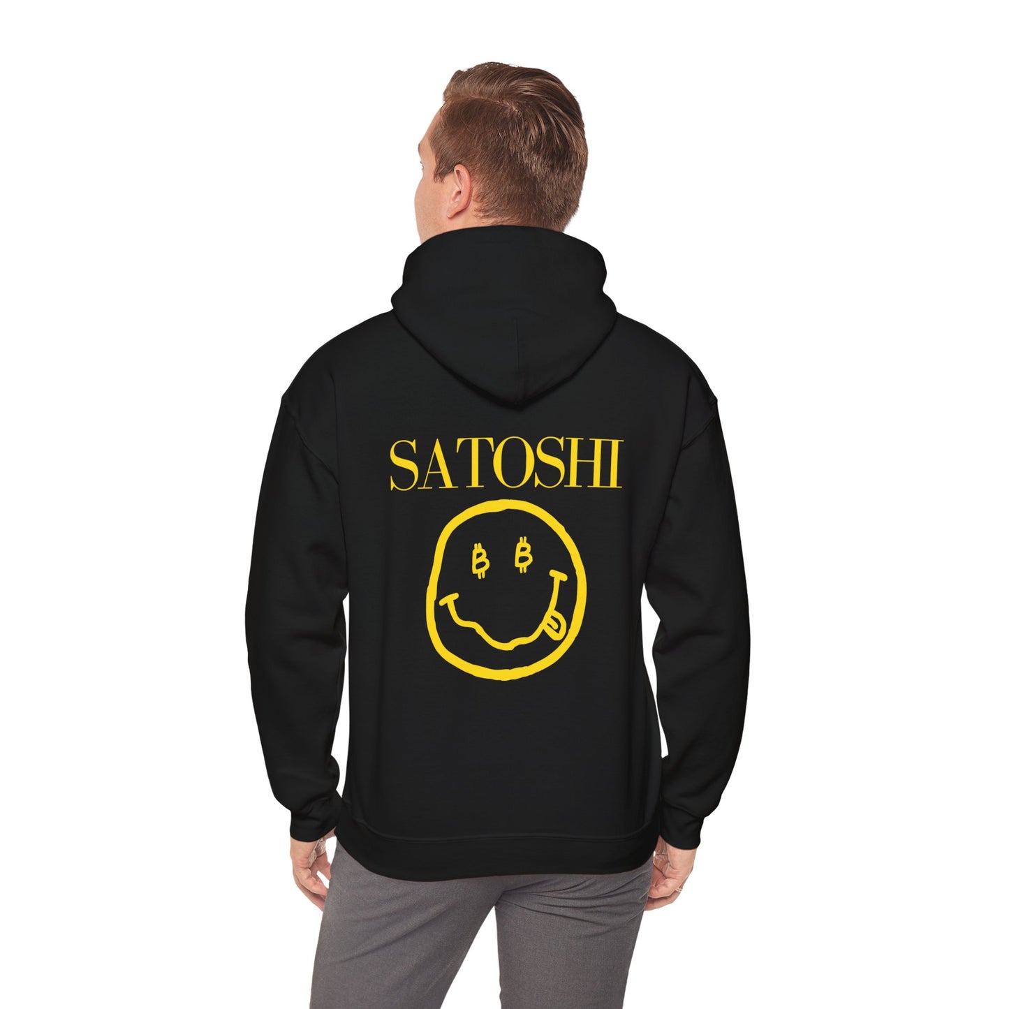 Satoshi Nakamoto - Inspired Unisex Hoodie - Heavy Blend for Warmth & Style - Ethically Made