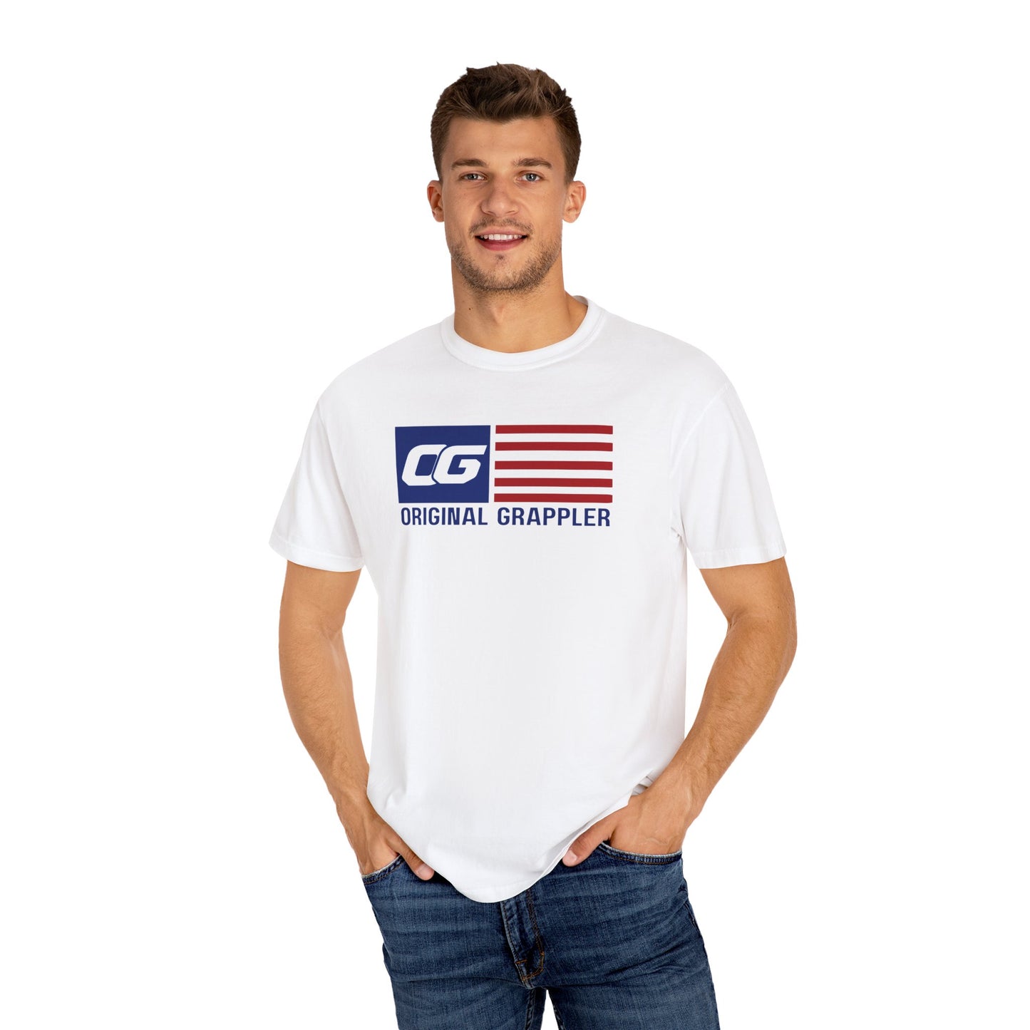 Original Grappler - USA - Unisex Garment-Dyed T-shirt