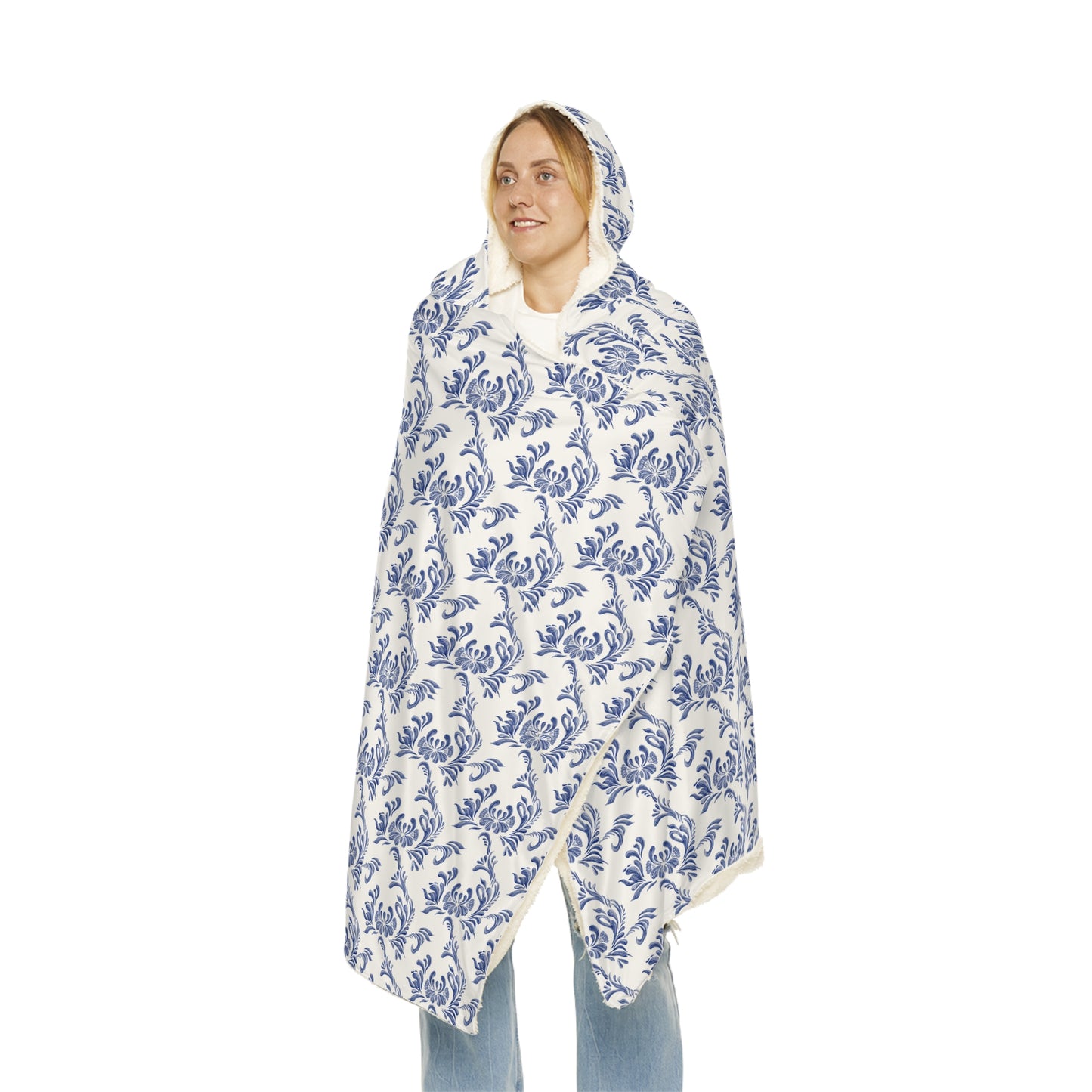 Ultra-Soft Hooded Blanket with Microfleece or Sherpa Lining – Free Shipping