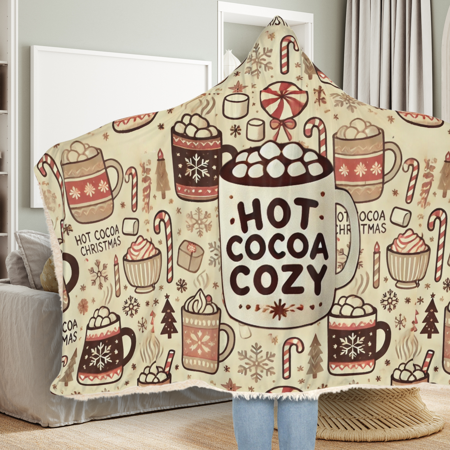 Hot Cocoa COZY - Snuggle Blanket