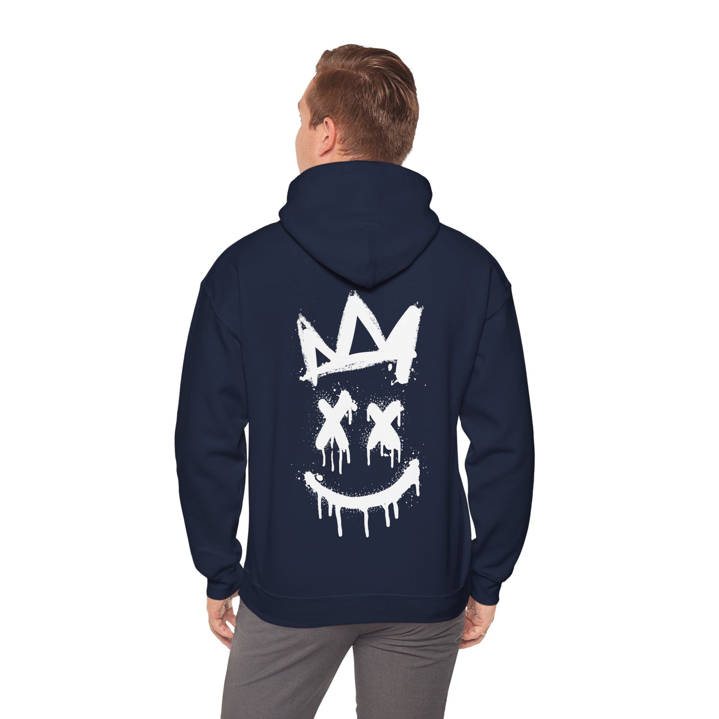 Crown XX Streetwear Essential: Unisex Heavy Blend Hoodie - Plush Cotton-Polyester Blend for Ultimate Urban Comfort