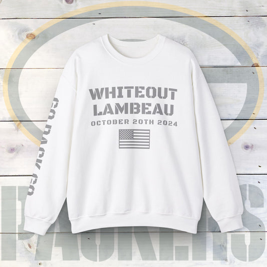 Whiteout Lambeau - Unisex Heavy Blend™ Crewneck Sweatshirt