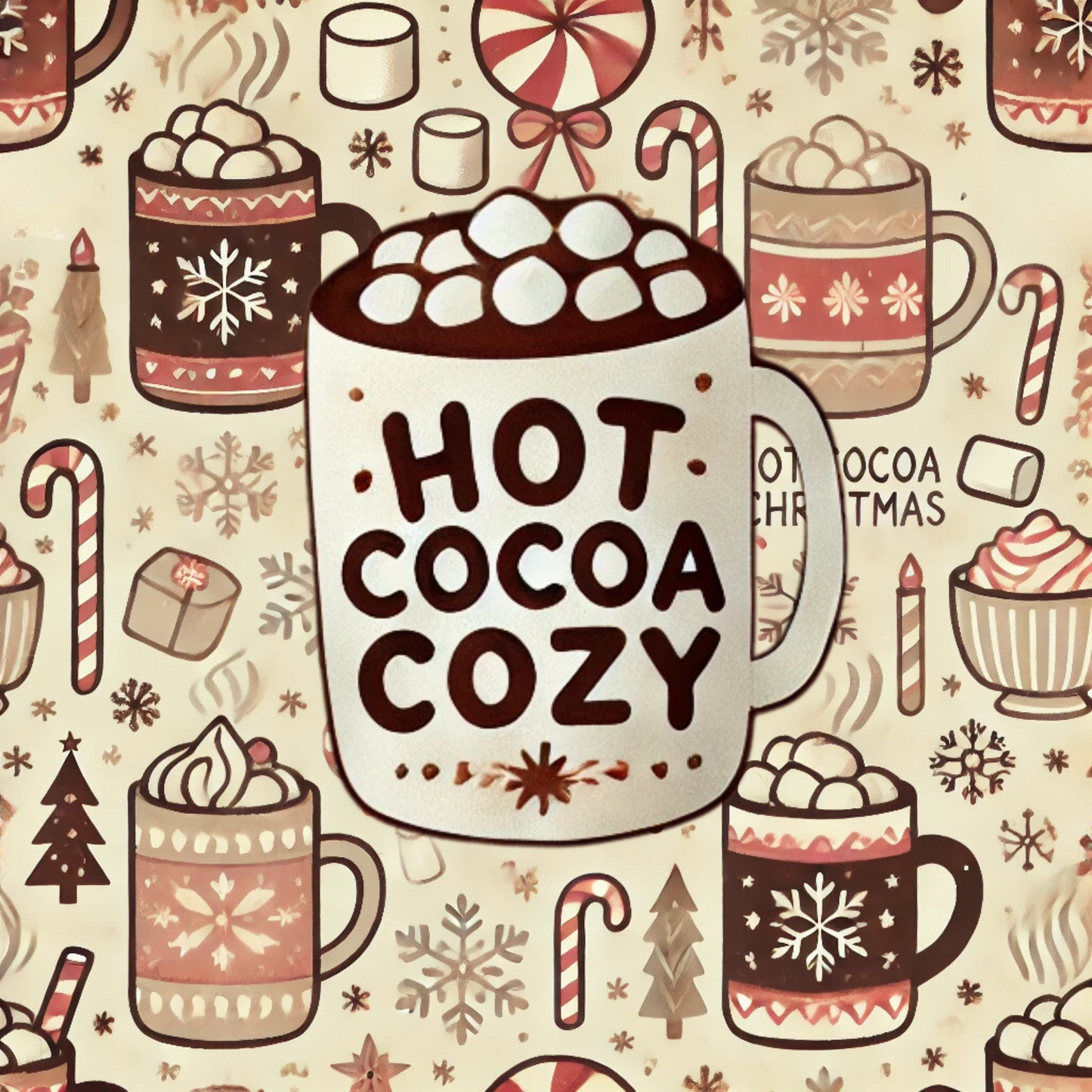 Hot Cocoa COZY - Snuggle Blanket