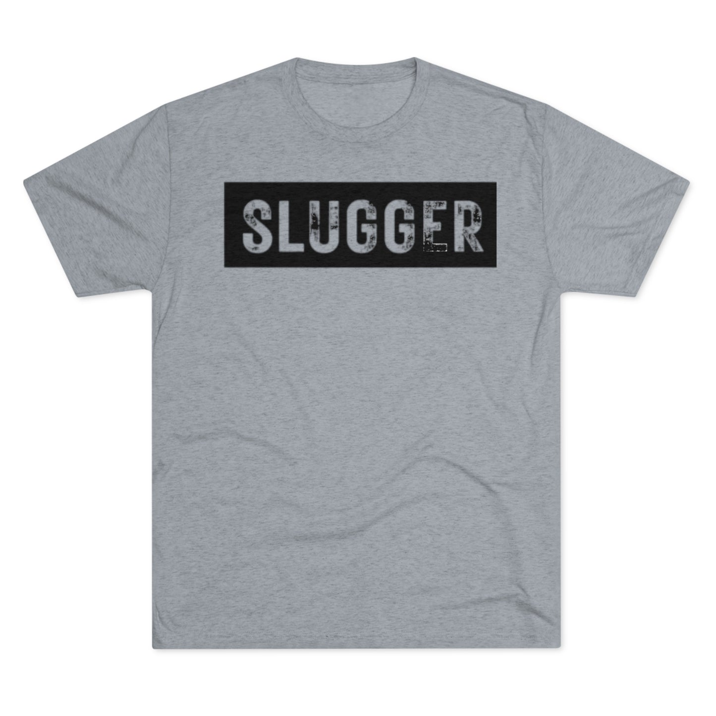 Slugger Block - Baseball Bliss Tri-Blend Tee: Unbelievably Soft Comfort with a Stylish Edge - Perfect for Baseball Enthusiasts!