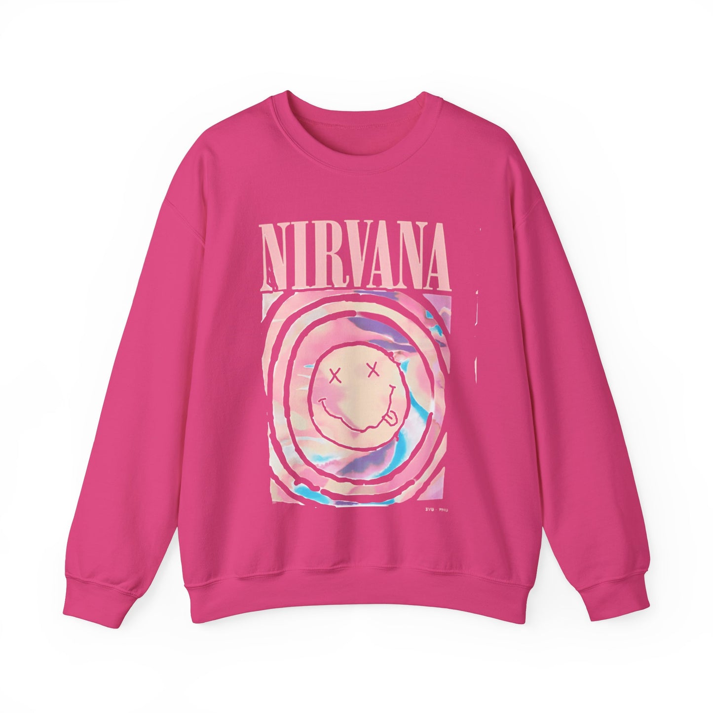 Nirvana-Inspired Unisex Heavy Blend Crewneck Sweatshirt: Comfort, Style, and Ethical Craftsmanship