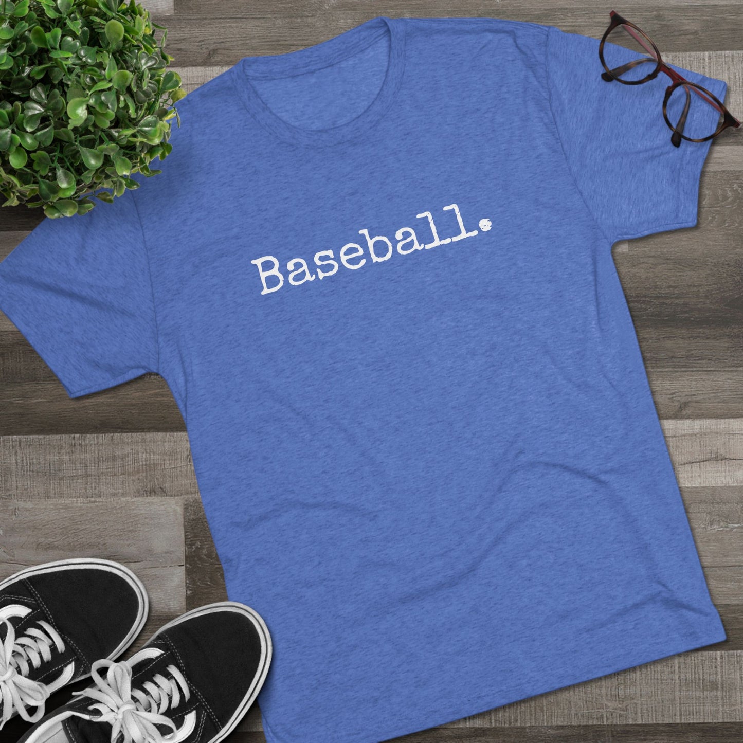 Ultimate Soft Tri-Blend Baseball T-Shirt - Light & Comfortable - Perfect Fit for Fans