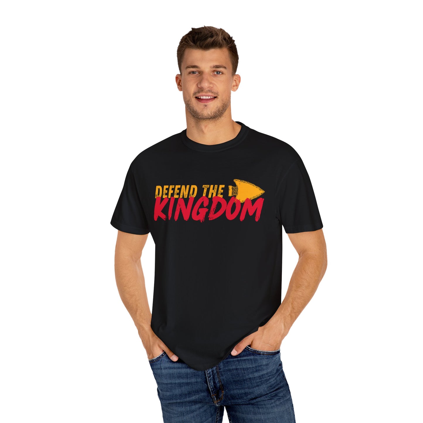 Defend the Kingdom Comfort Colors 1717 T-Shirt - 100% Ring-Spun US Cotton