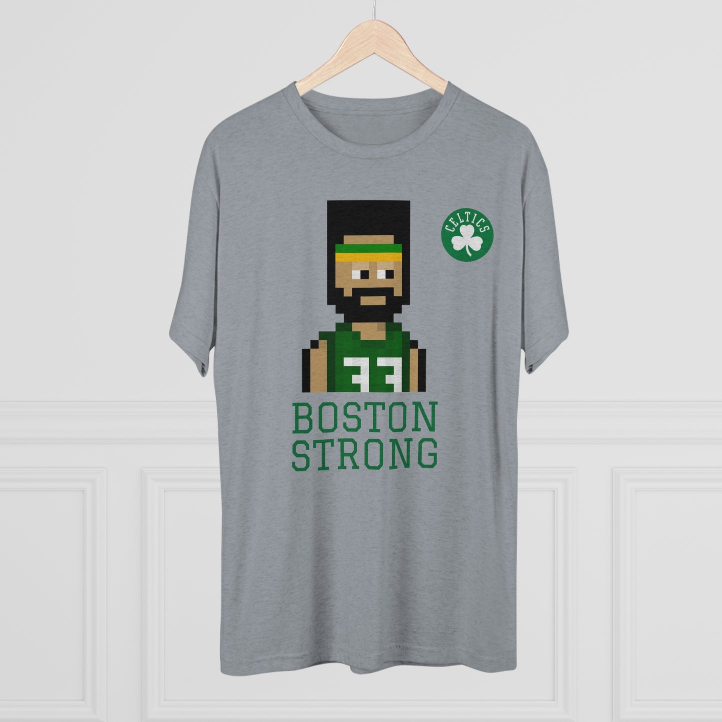 Boston Celtics Adult Tri-Blend Tee - Elevate Your Game Day Style with Unmatched Comfort and Casual Elegance!