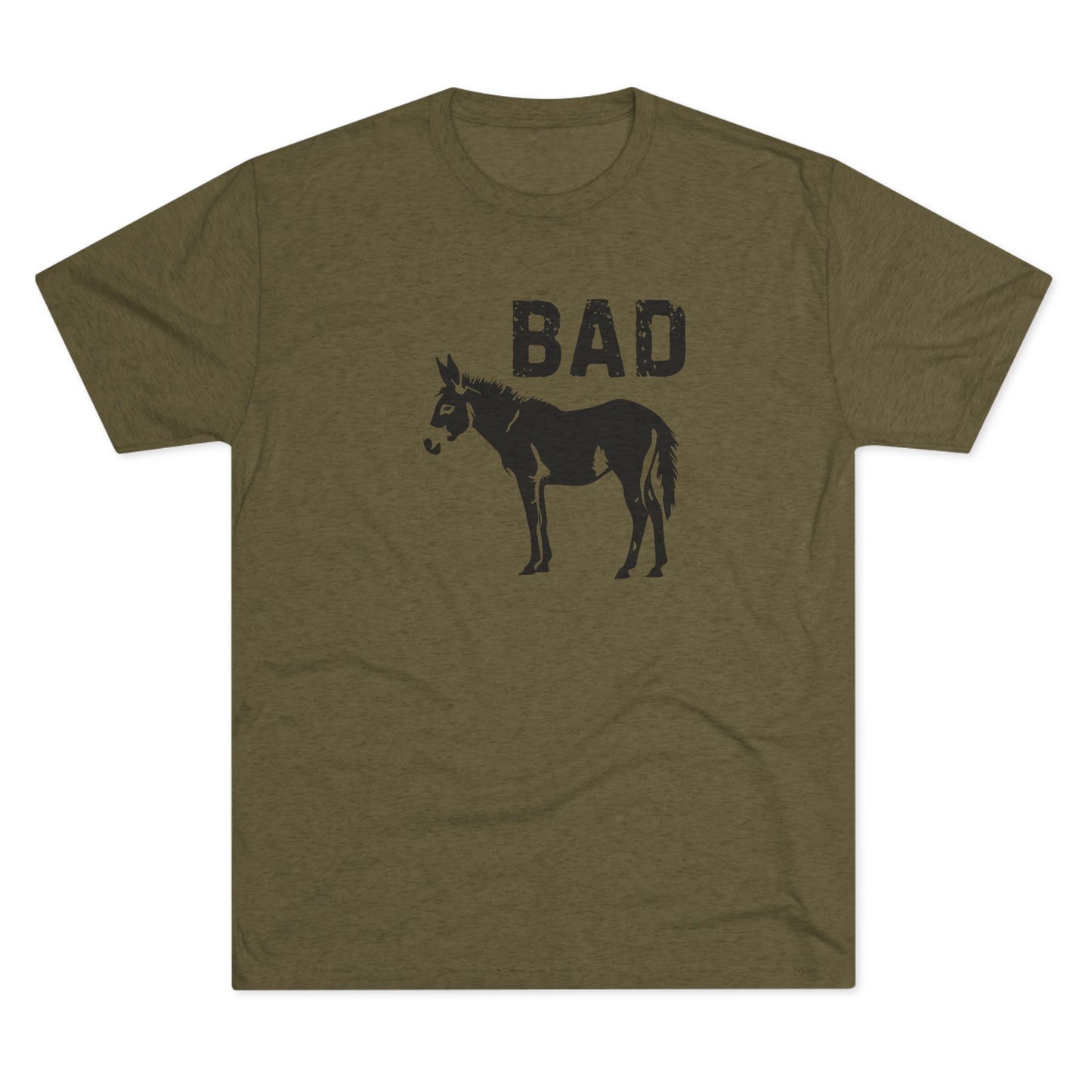 Bad Ass T-Shirt - Ultra-Soft Tri-Blend, Regular Fit for Effortless Comfort and Style