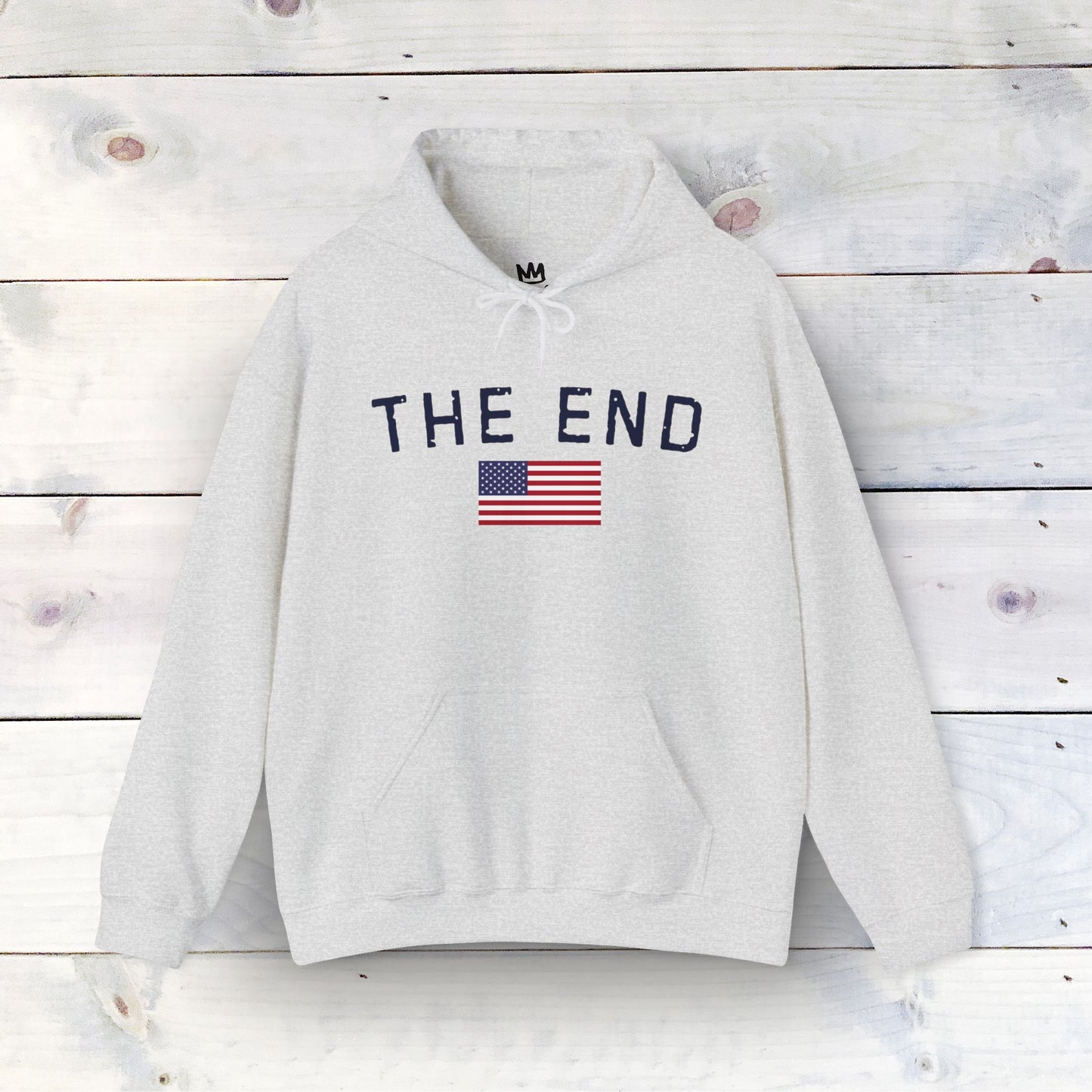 Montauk 'The End'  Essential Cozy Hoodie - Unisex, Cotton-Poly Blend for Ultimate Comfort