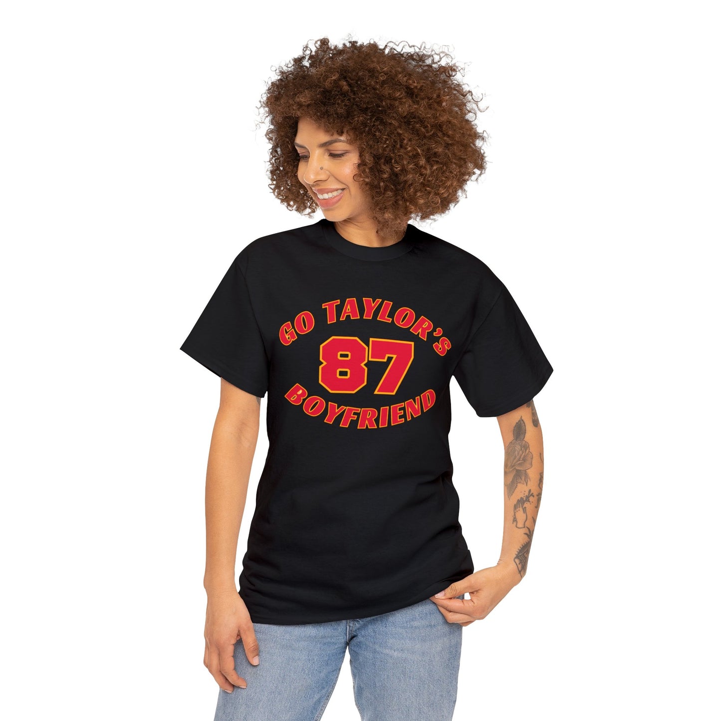 Express Shipping 'Go Taylor's Boyfriend' Unisex Cotton Tee