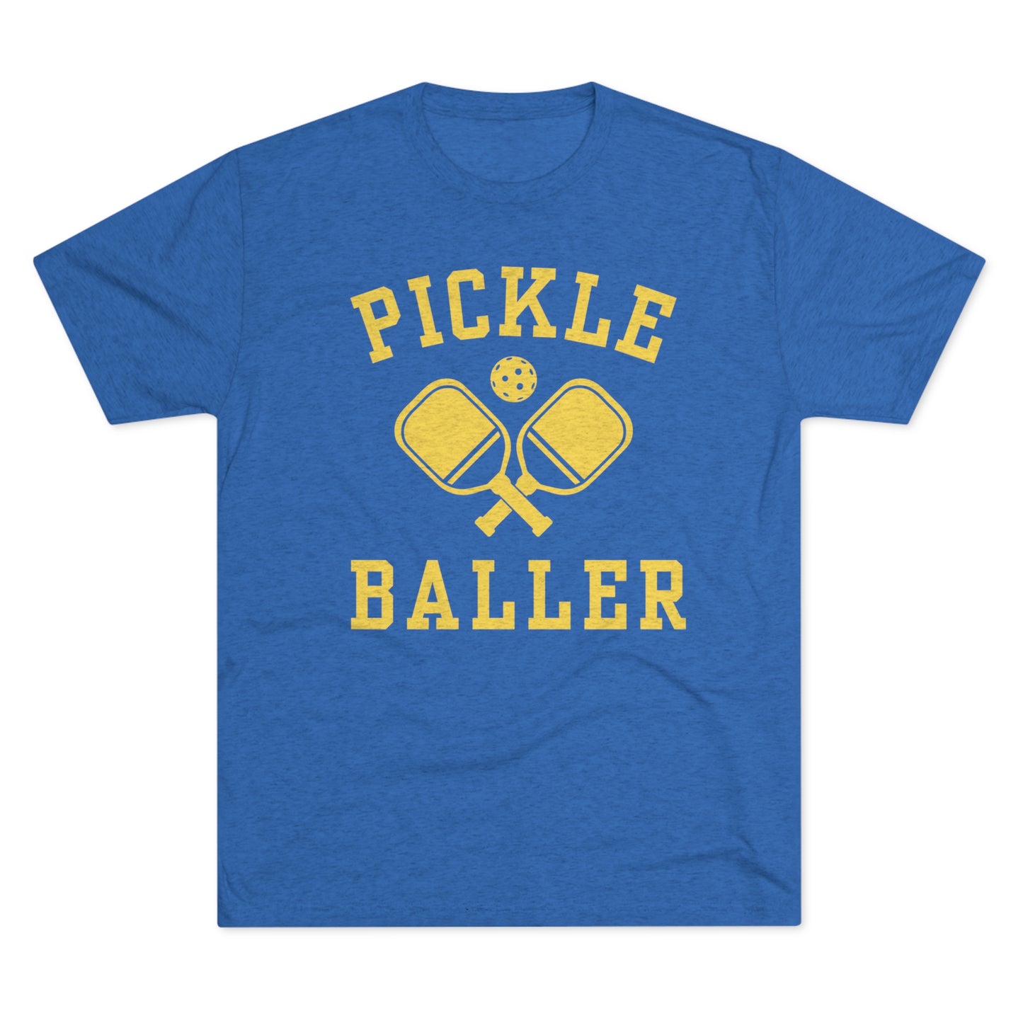 Pickleball Tri-Blend Shirt: Unbelievable Comfort with Casual Elegance Pickle Baller