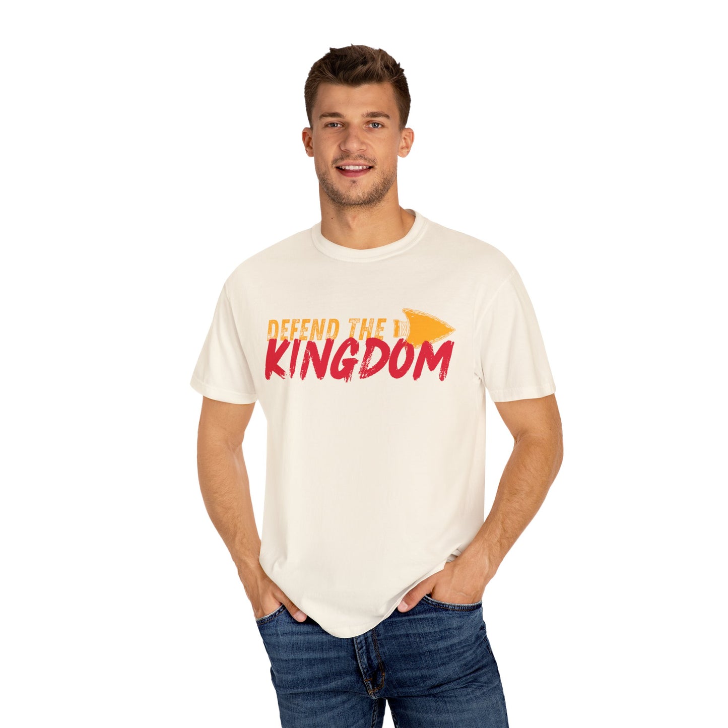 Defend the Kingdom Comfort Colors 1717 T-Shirt - 100% Ring-Spun US Cotton