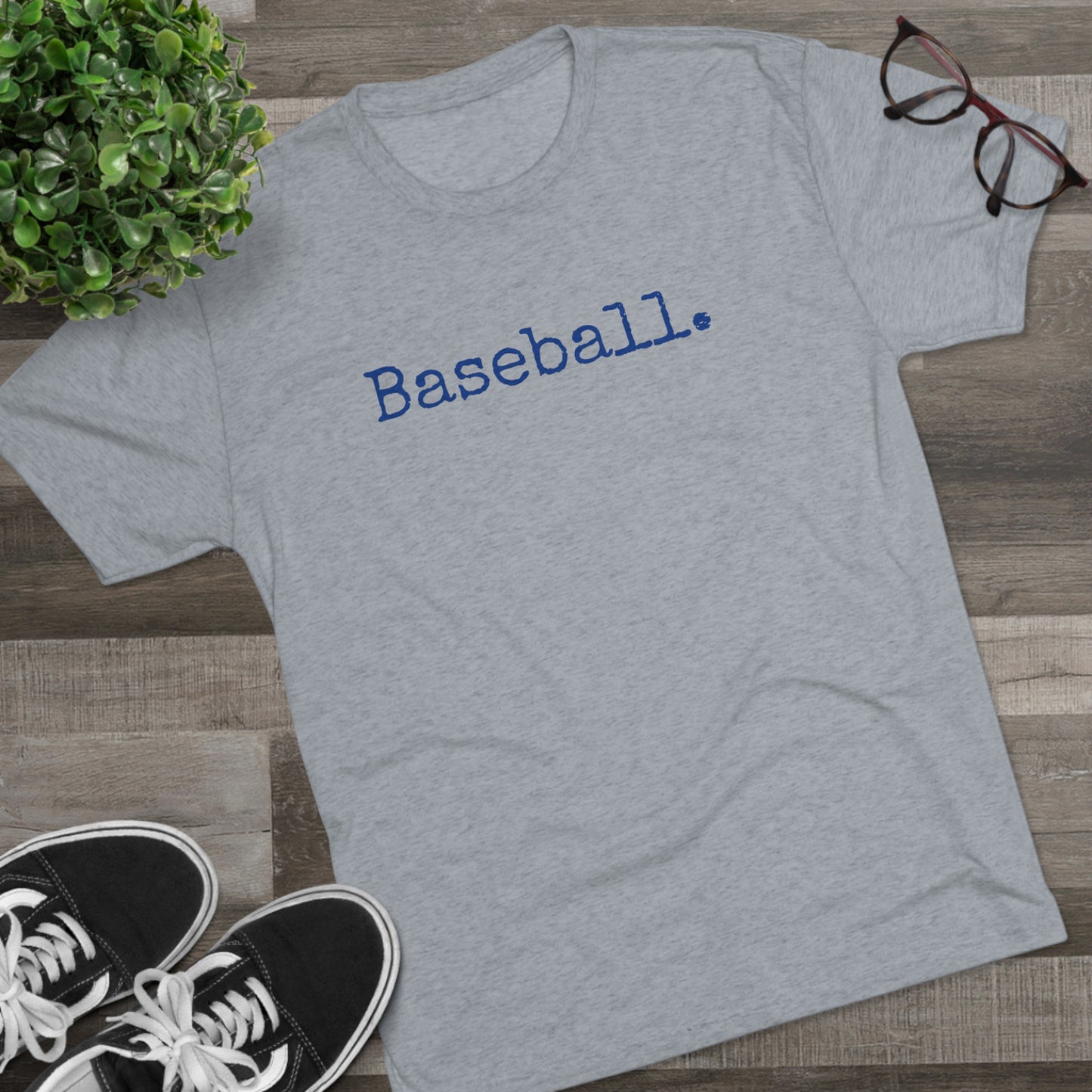 Ultimate Soft Tri-Blend Baseball T-Shirt - Light & Comfortable - Perfect Fit for Fans