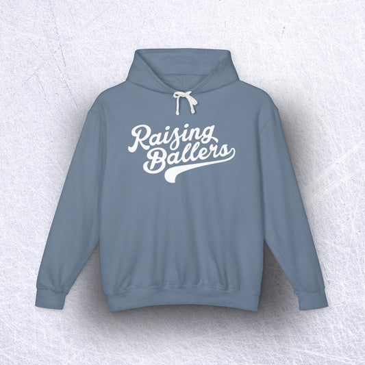 Raising Ballers Lightweight Hoodie – 100% Ethically Sourced Cotton & Sustainable Style