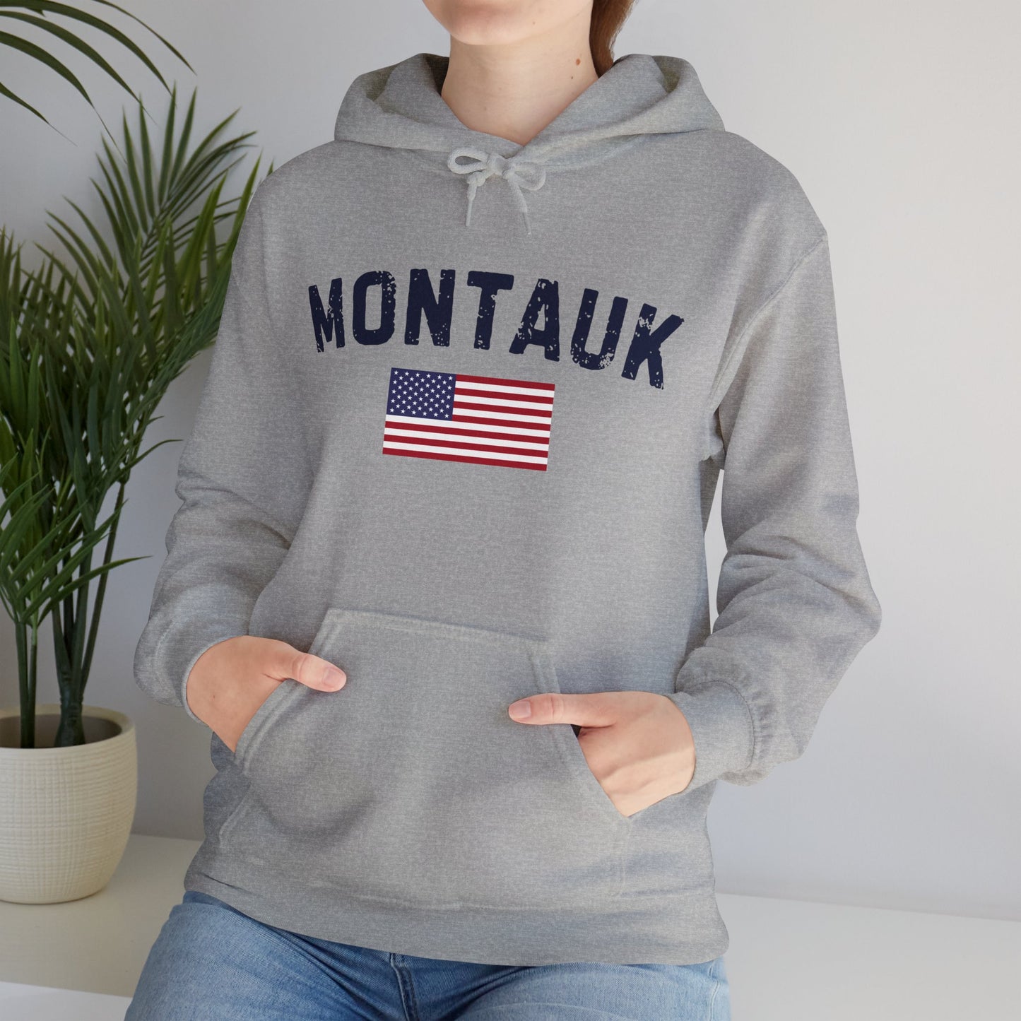 Montauk Essential Cozy Hoodie - Unisex, Cotton-Poly Blend for Ultimate Comfort