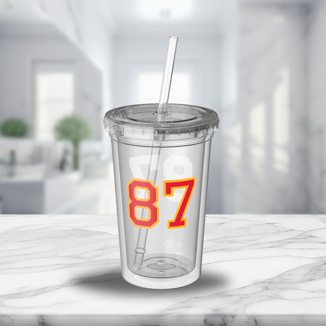 Must-Have 87 Tumbler for Swifties - Double-Wall Insulated 20oz Acrylic Cup