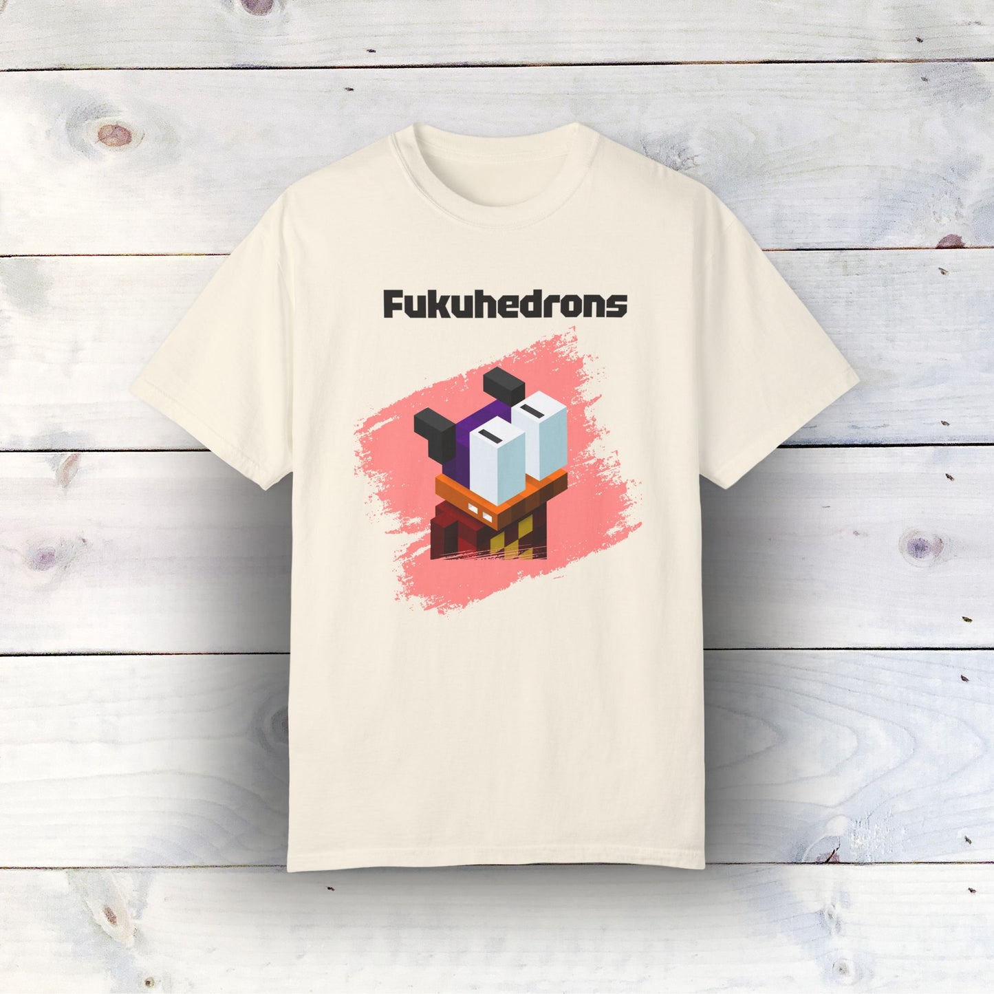 CUSTOM - FUKUHEDRONS - Unisex Garment-Dyed T-shirt