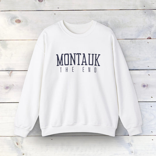 Montauk Essential Cozy Hoodie - Unisex Heavy Blend™ Crewneck Sweatshirt