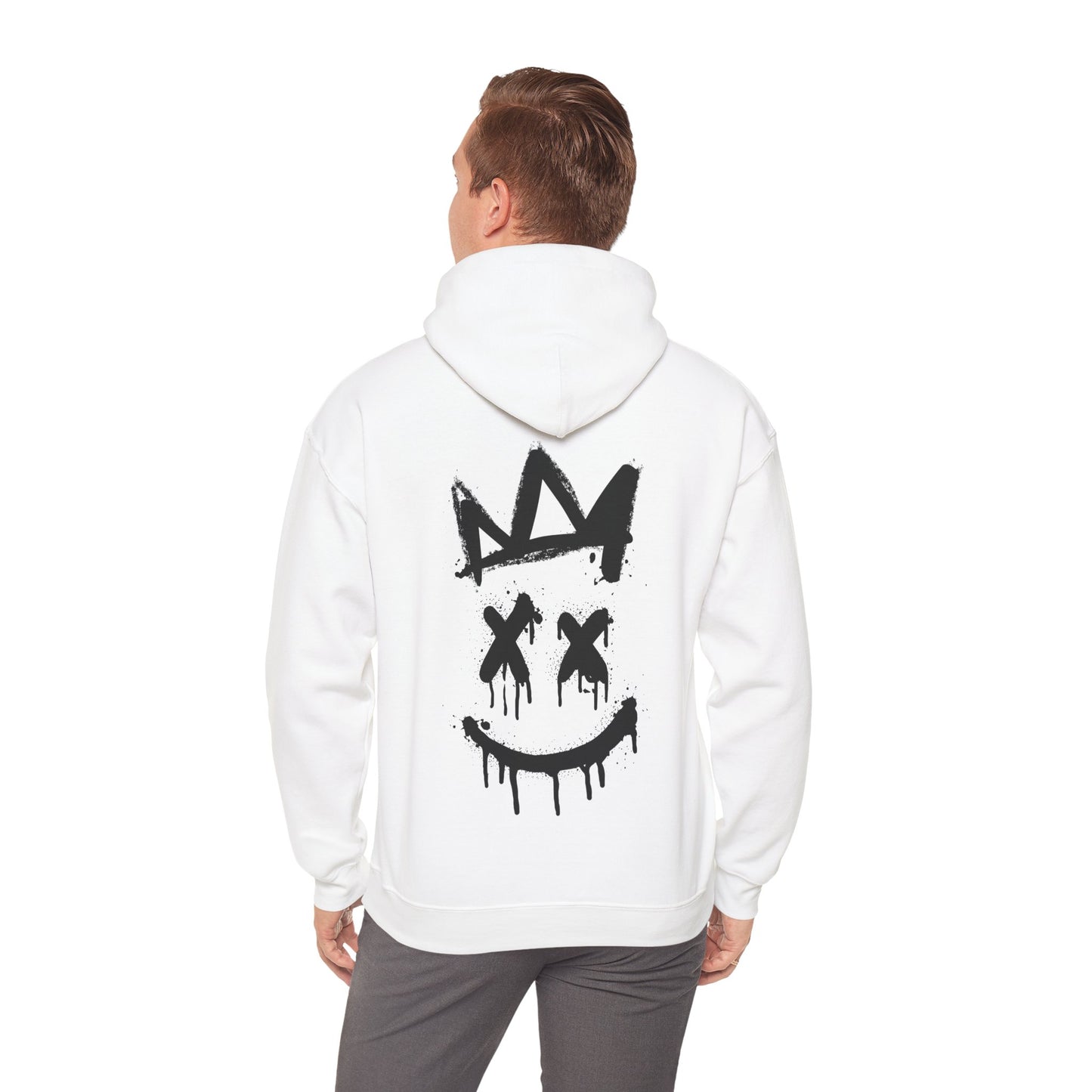 Crown XX Streetwear Essential: Unisex Heavy Blend Hoodie - Plush Cotton-Polyester Blend for Ultimate Urban Comfort