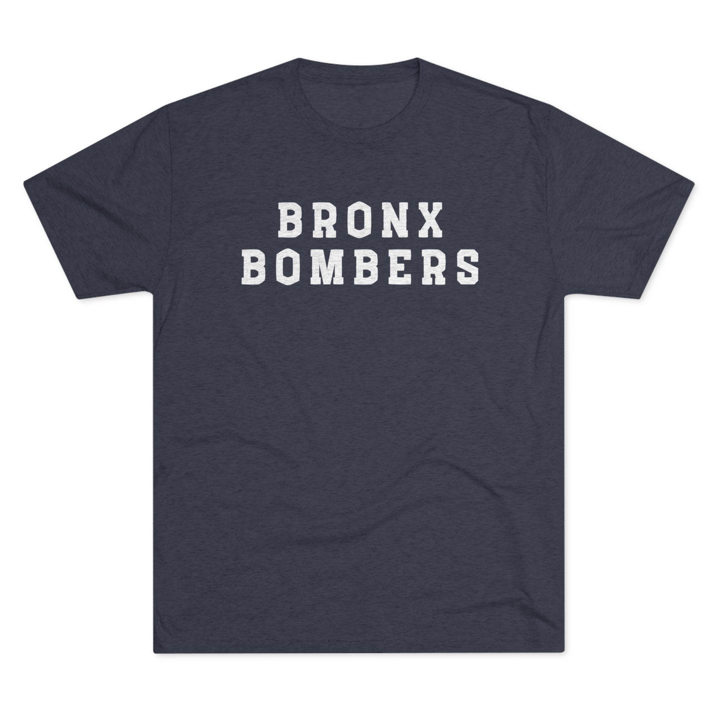 Bronx Bomber Tribute T-Shirt - Soft Tri-Blend Fabric - Classic Fit Tee for Fans