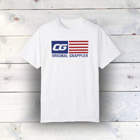 Original Grappler - USA - Unisex Garment-Dyed T-shirt
