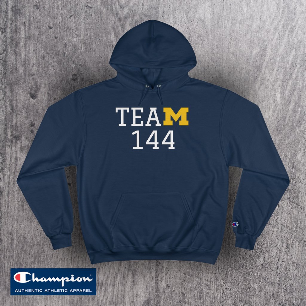 Michigan Team 144 - Premium Champion Hoodie