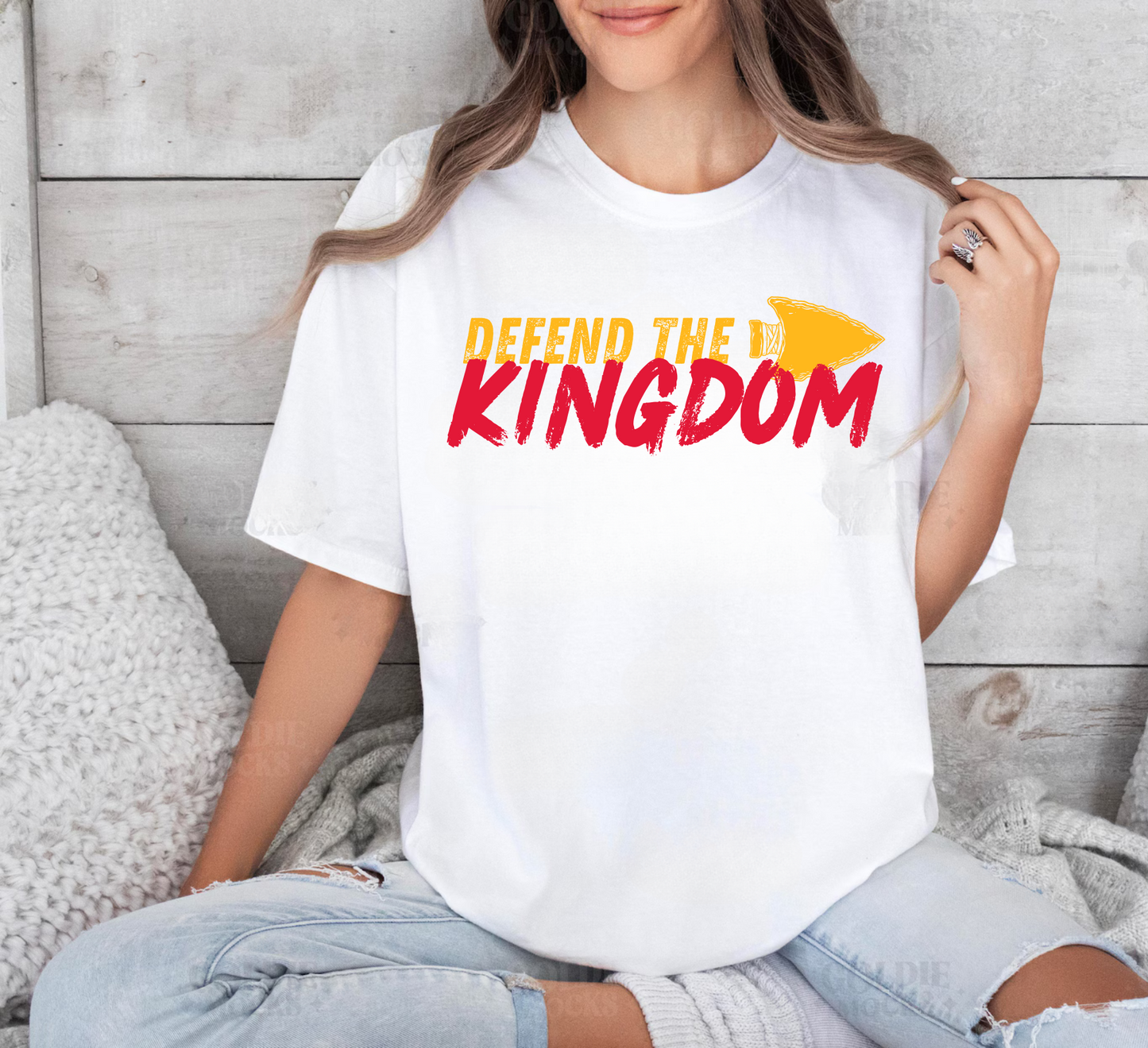 Defend the Kingdom Comfort Colors 1717 T-Shirt - 100% Ring-Spun US Cotton