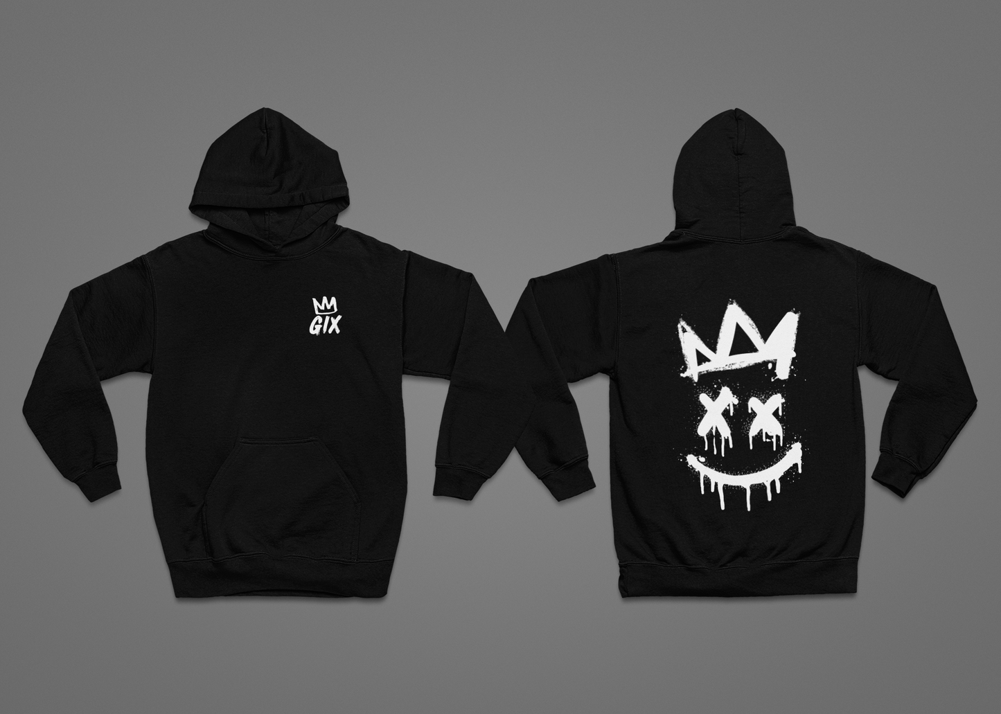 Crown XX Streetwear Essential: Unisex Heavy Blend Hoodie - Plush Cotton-Polyester Blend for Ultimate Urban Comfort