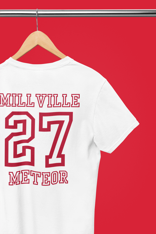 Millville Meteor Mike Trout Fan Tee - Unisex Soft-Style Cotton Baseball T-Shirt