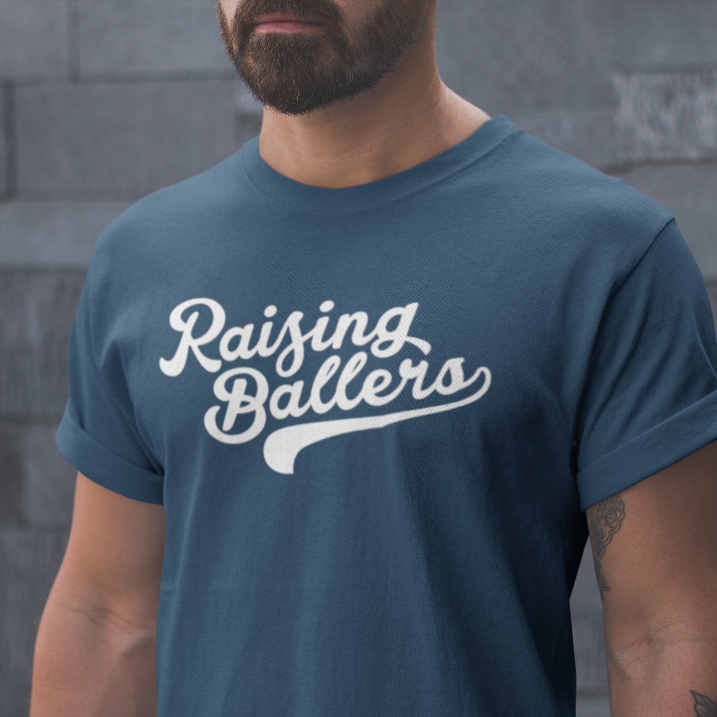 Eco-Friendly Raising Ballers Unisex T-Shirt | 100% US Ring-Spun Cotton