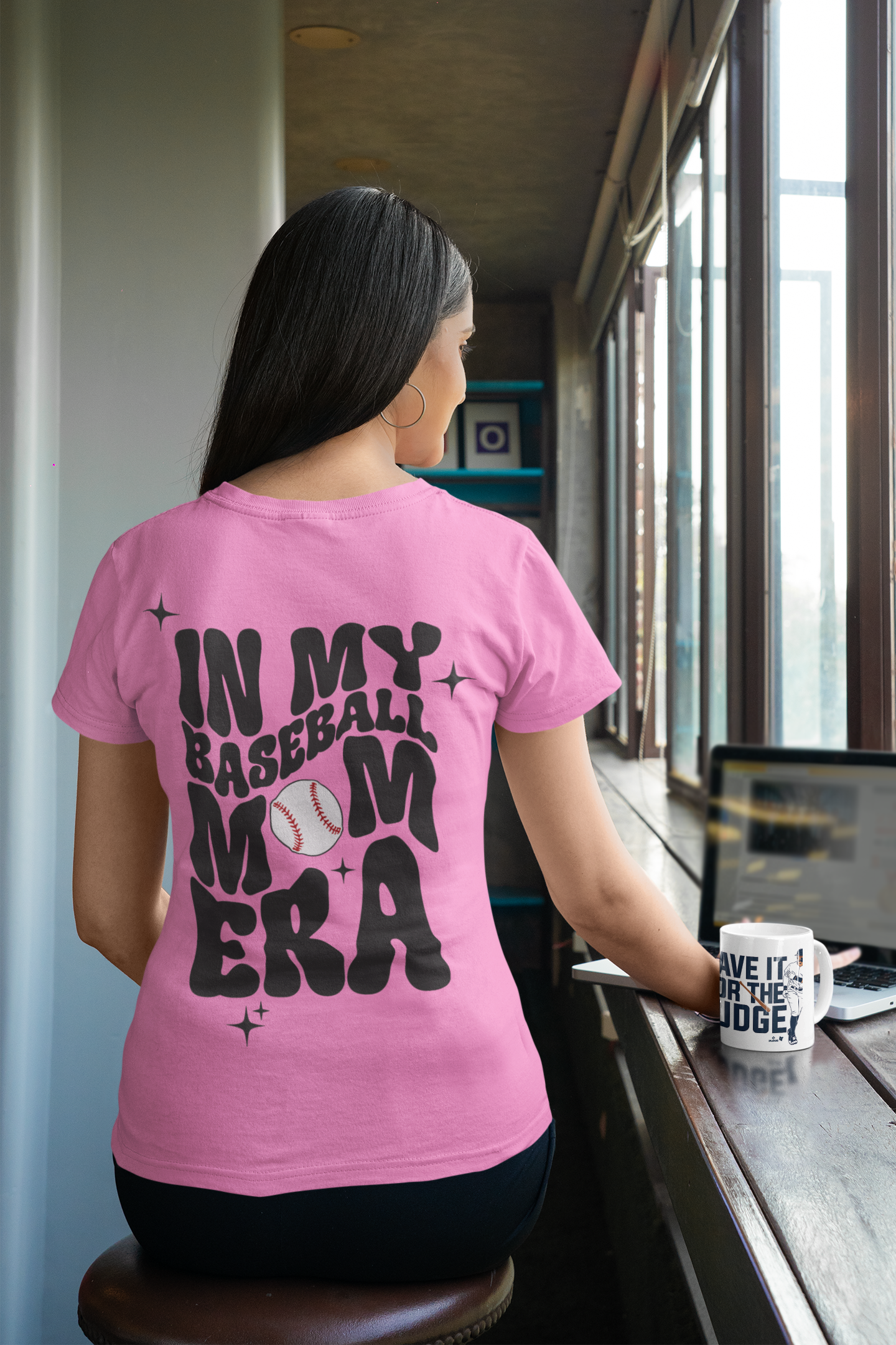 Baseball Mom Era Women's Softstyle T-Shirt - Chic & Durable, Perfect for Game Day