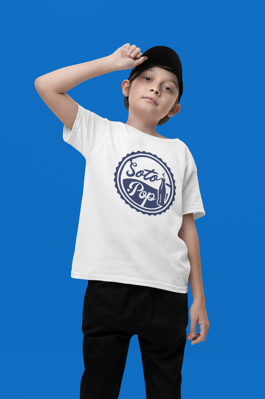 Kids 'Soto Pop' Yankees Tribute T-Shirt - Durable Cotton Blend - Perfect for Young Fans