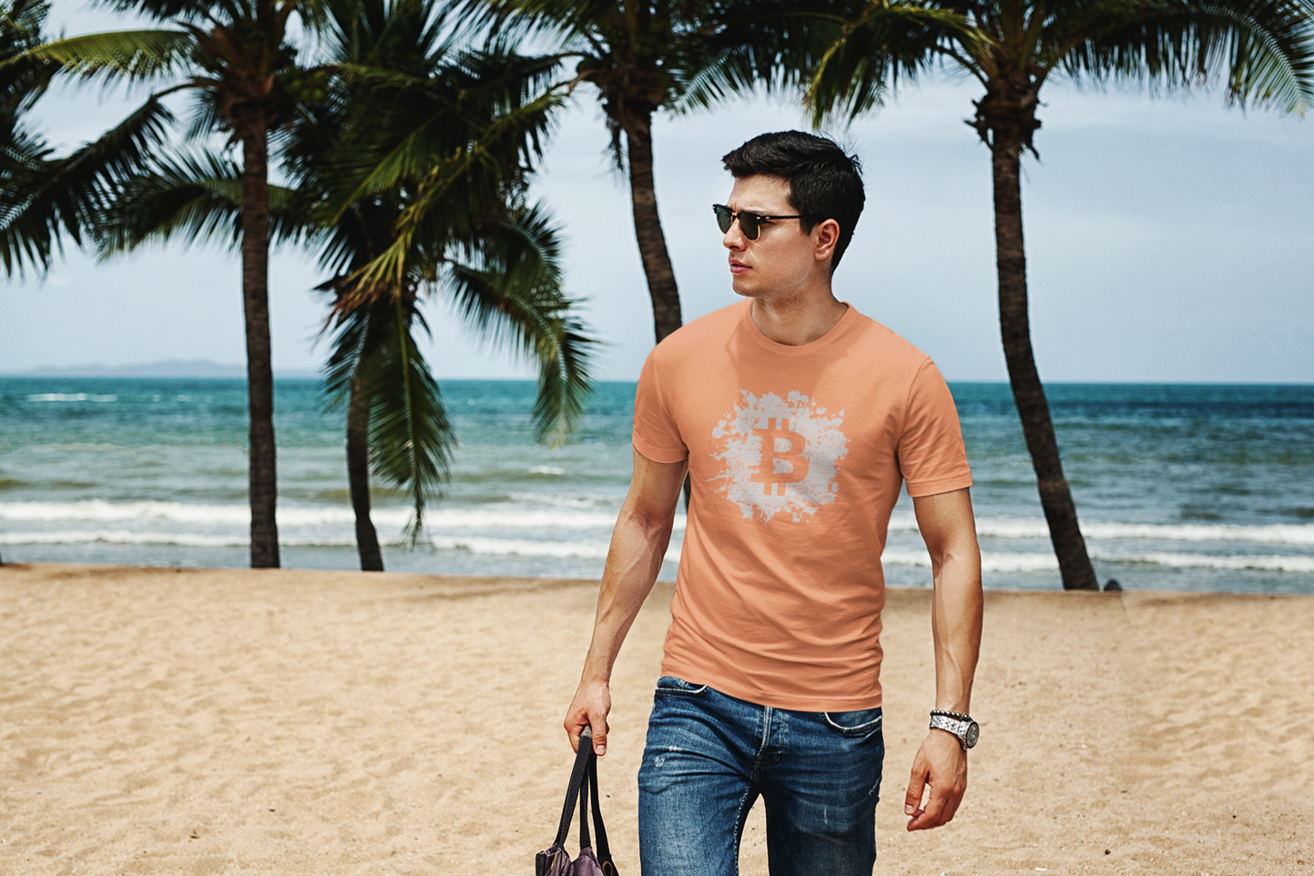 Bitcoin 'ATH' Achievement Unisex T-Shirt - Soft Ring-Spun Cotton - Crypto Enthusiasts Tee