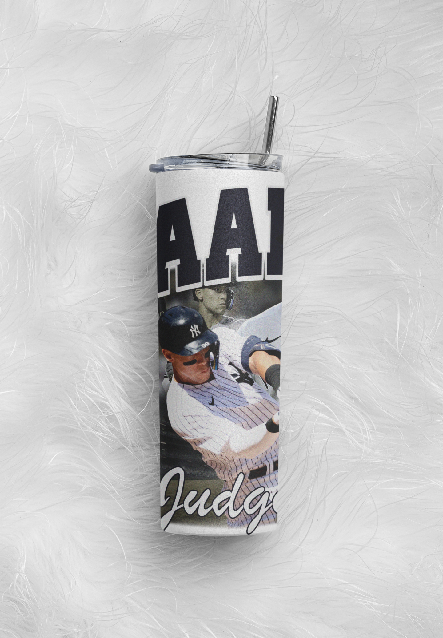 Aaron Judge Yankees 20oz Stainless Steel Tumbler - Perfect for Young Fans on the Go