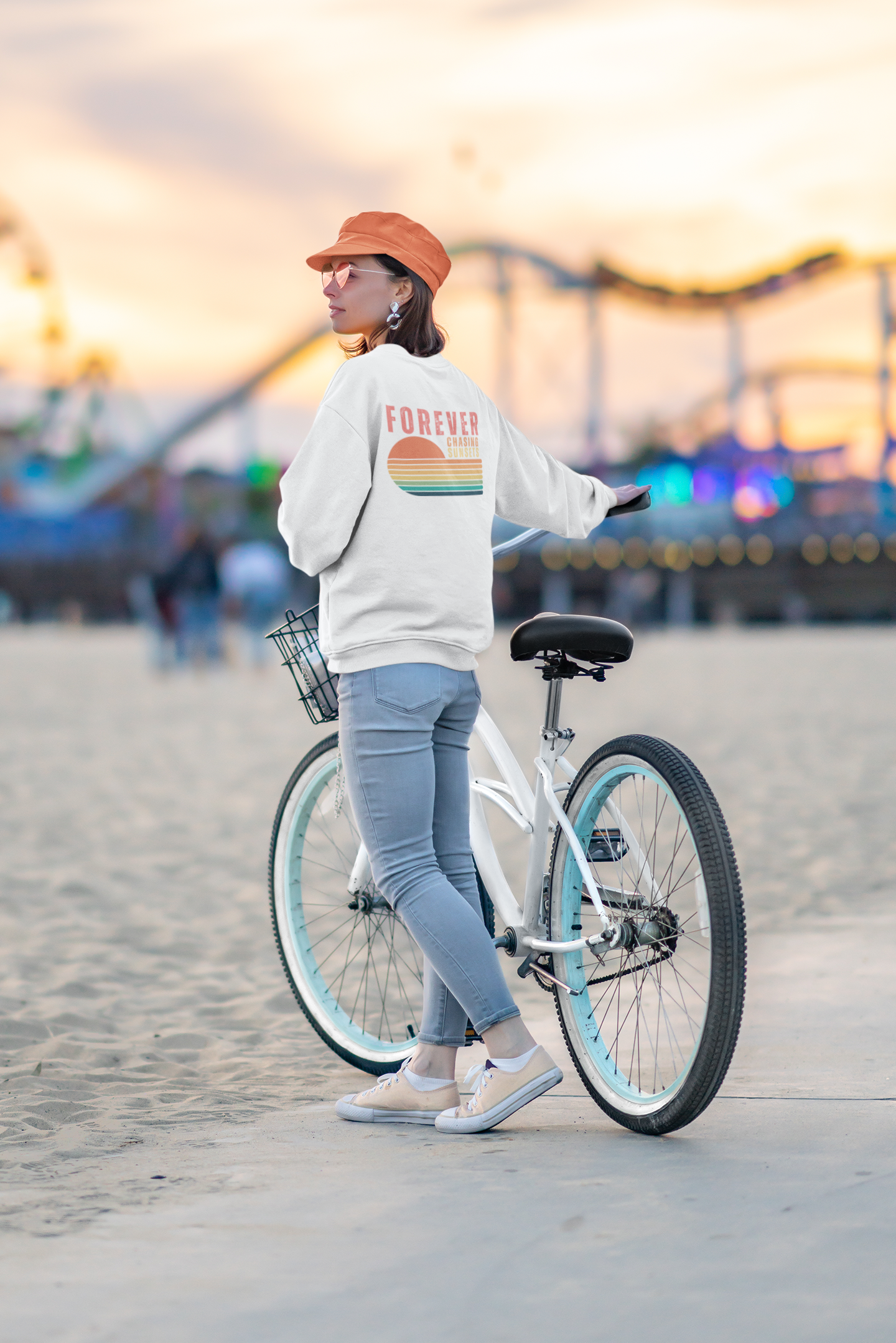 Forever Chasing Sunsets - Unisex Heavy Blend Crewneck Sweatshirt - Ethical & Durable Comfort - Perfect for Any Season