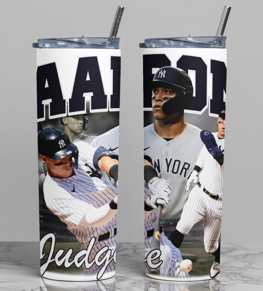Aaron Judge Yankees 20oz Stainless Steel Tumbler - Perfect for Young Fans on the Go